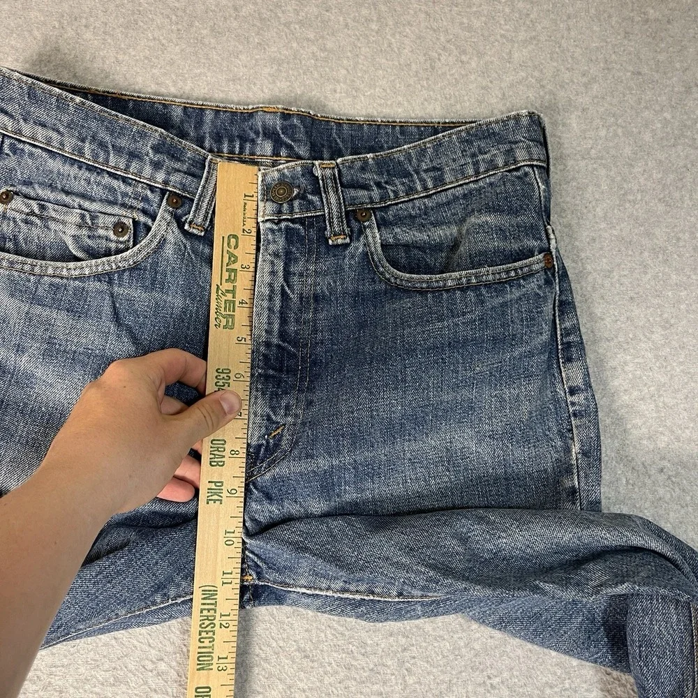 Vintage Levis Jeans Mens 31x26 Blue 517 Bootcut Western Cowboy 70s Talon Denim